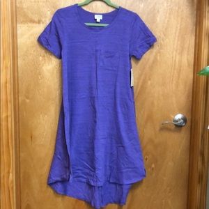 LuLaRoe xxs carly purple NWT smoke/pet-free home